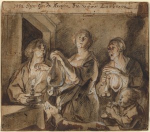 Yolu aydınlatan iyi mumlardır by Jacob Jordaens