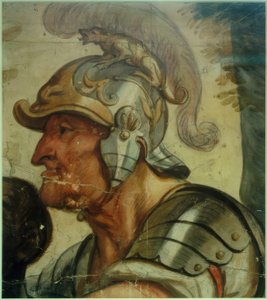 kask ile savaşçı by Jacob Jordaens