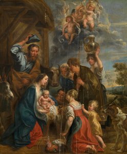 Çobanların Tapınması by Jacob Jordaens