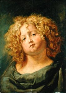 Kıvırcık Saçlı Kız by Jacob Jordaens
