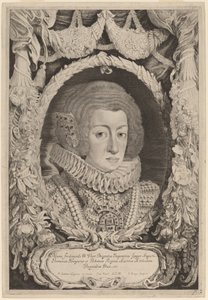 İspanya Maria Anna by Jacob Louis after Pieter Claesz Soutman