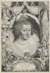 Portret van Anna van Oostenrijk Avusturya İmparatorlar Evi