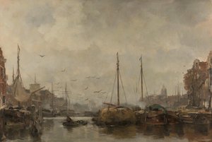şehir manzarası şehir manzarası by Jacob Maris