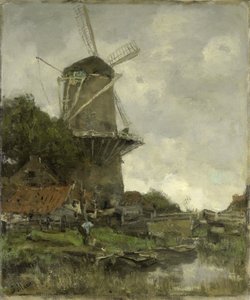yel değirmeni by Jacob Maris