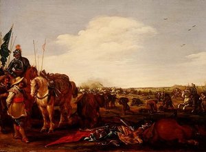 Bir Savaş Sahnesi by Jacob Martsen de Jonge