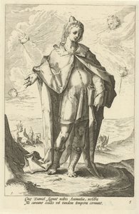 Daniel Eski Ahit Peygamberleri (dizi başlığı) by Jacob Matham (attributed to)