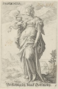 Dikkat (Prudentia) Prudentia (nesne üzerindeki başlık)