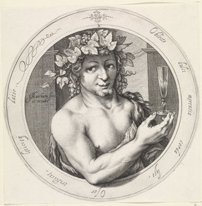 cam ile Bacchus Venüs, Bacchus ve Ceres (dizi başlığı) by Jacob Matham