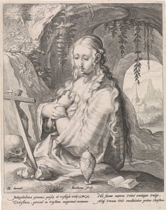 Boeo için Maria Magdalene by Jacob Matham