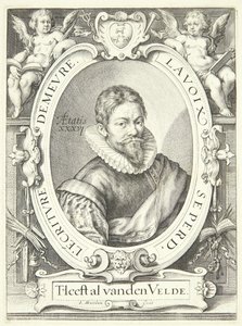 Jan van de Velde den ældre by Jacob Matham