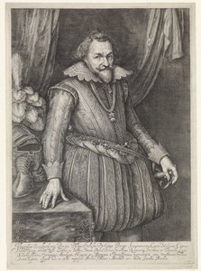 Portre Philip Willem, Orange Prensi by Jacob Matham