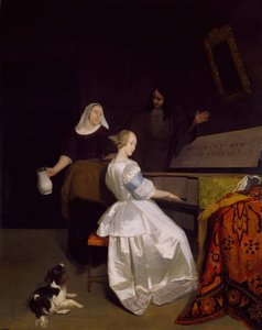 Müzik Dersi, 1670-72.