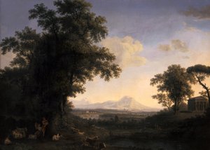 Arkadya Manzarası, 1829