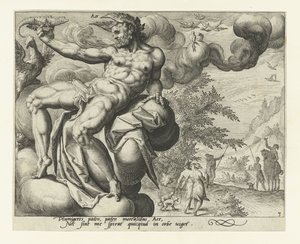 hava elementi Aer (nesne üzerindeki başlık) Dört Element (dizi adı) by Jacob de Gheyn (II) (attributed to)