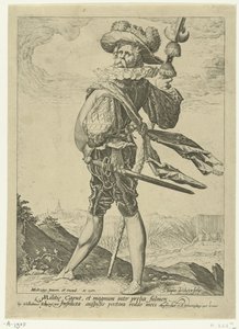 Albay Subaylar ve Askerler (dizi adı) by Jacob de Gheyn (II)