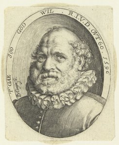 Portre Rutgaert Jansz. 60 yaşında by Jacob de Gheyn (II)
