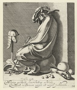 Uyuyan Mart by Jacob de Gheyn (III)
