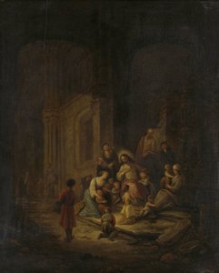 Küçük Çocukları Kutsayan İsa by Jacob de Wet (I)