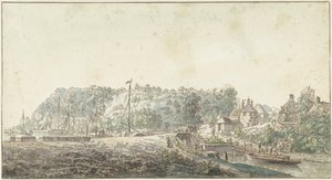 Rhenen ve Wageningen arasındaki Grebbe