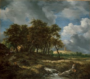 Muiderberg yakınlarındaki manzara, 1650