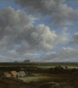 Ön Planda Ağartma Tarlaları ile Haarlem
