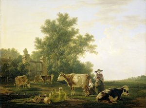 Sağım Zamanı by Jacob van Strij