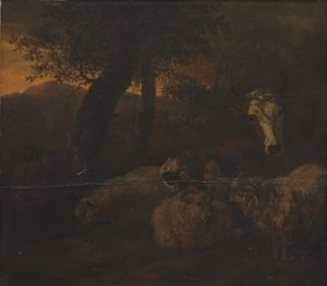 Ormanda Koyun Sürüsü by Jacob van der Does d.Æ.