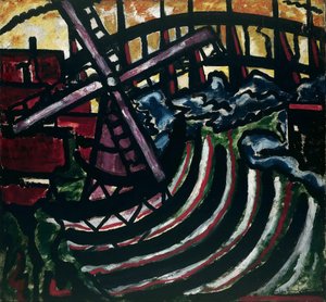 Hollandalı Değirmen, 1916. by Jacoba Berendina van Heemskerck van Beest