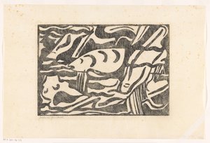 Kompozisyon XIII (orijinal başlık) by Jacoba van Heemskerck (signed by artist)