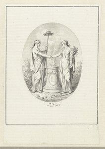 Özgürlüğün alegorik temsili by Jacobus Buys