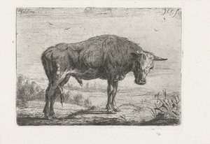duran boğa by Jacobus Cornelis Gaal