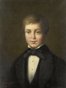 Jacob van Eeghen (1818-34) on iki yaşında by Jacobus Hermanus Otterbeek