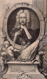 Charles Mordaunt, Peterborough ve Monmouth Kontu, İngiliz askeri, c1740 1894 by Jacobus Houbraken