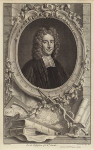 Samuel Clarke, İngiliz filozof ve din adamı (gravür)