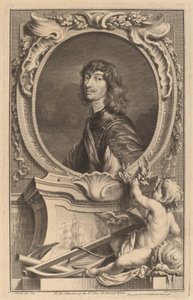 Algernon Percy, Northumberland Kontu by Jacobus Houbraken after Sir Anthony van Dyck