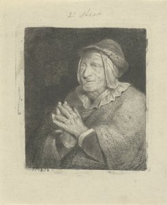 Yaşlı kadın by Jacobus Ludovicus Cornet