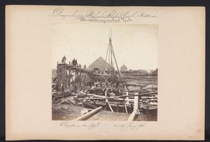 Vijzels ile Buhar Pompa İstasyonunun altında / Capelle aan den IJssel den 15 Haziran 1868 (nesnenin başlığı) Rotterdam