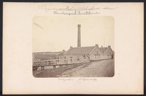 Bovenstoom pompa istasyonu Prins Alexander / Kralingscheveer 18 Eylül 1869 (nesne üzerindeki başlık) Rotterdam