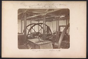 Bovenstoom pompa istasyonu Prins Alexander / Kralingscheveer 18 Eylül 1869 (nesne üzerindeki başlık) Rotterdam'ın doğusundaki Schieland'deki göllerin drenajı (nesne üzerinde seri başlığı)