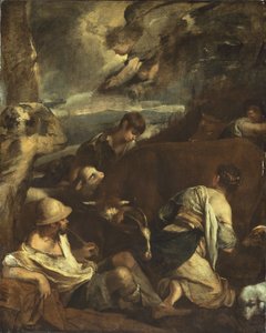 Çobanlara Duyuru by Jacopo Bassano