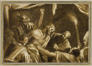 Dikenlerle Taçlandırılan İsa by Jacopo Bassano