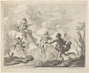Alpheus ve Arethusa by Jacopo Guarana