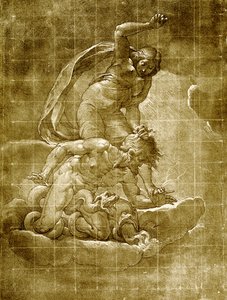 Gerçek kıskançlığa galip geldi by Jacopo Ligozzi