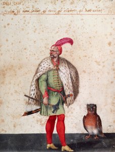Baykuşlu Türk askeri, Jacopo Ligozzi