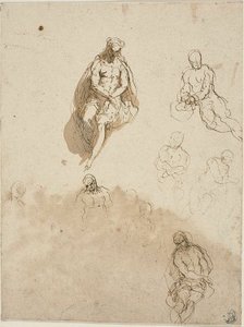 Dikenlerle Taçlama Çalışmaları by Jacopo Palma il Giovane