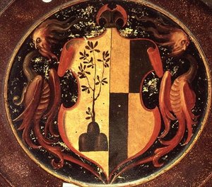Hanedan Kalkanı, c.1529 (panelde yağ) (50329