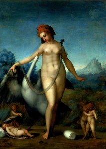 Leda ve Kuğu, c.1512-13 (panel)
