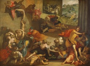 Masumların Katliamı by Jacopo Robusti Tintoretto