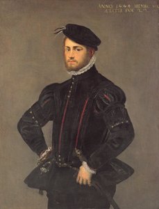 Genç Bir Adamın Portresi, 22 yaşında, 1554