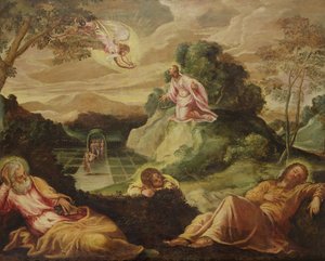 Bahçedeki Acı by Jacopo Robusti Tintoretto